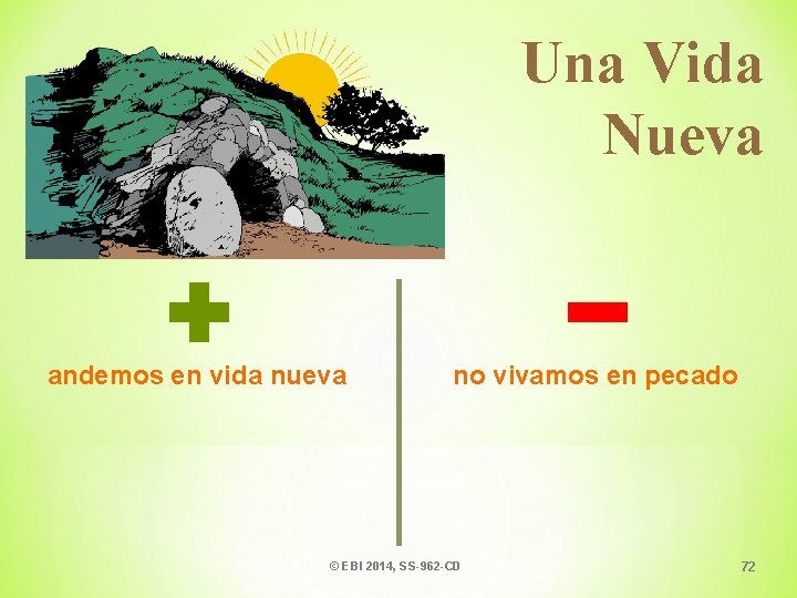 Una Vida Nueva andemos en vida nueva no vivamos en pecado © EBI 2014,