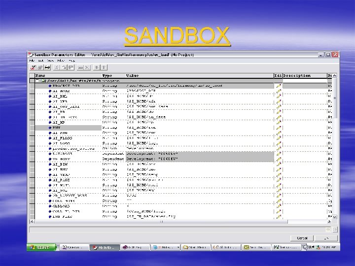 SANDBOX 