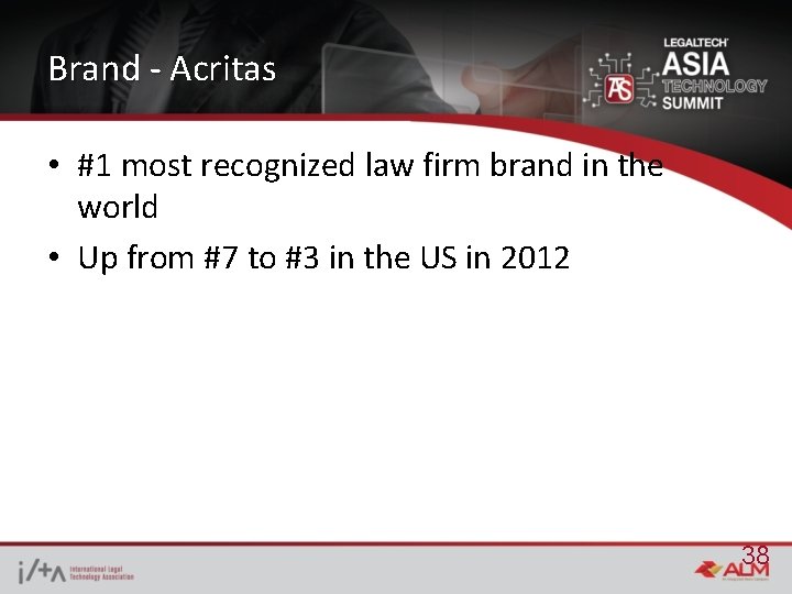 Brand - Acritas • #1 most recognized law firm brand in the world •