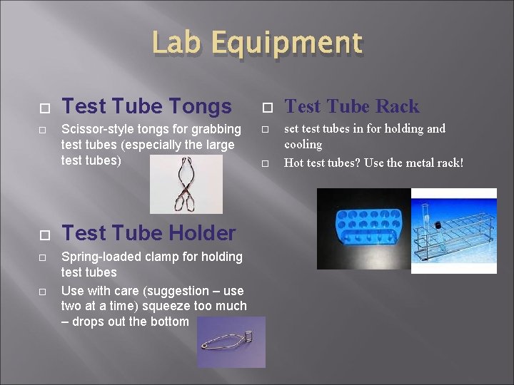 Lab Equipment Test Tube Tongs Scissor-style tongs for grabbing test tubes (especially the large