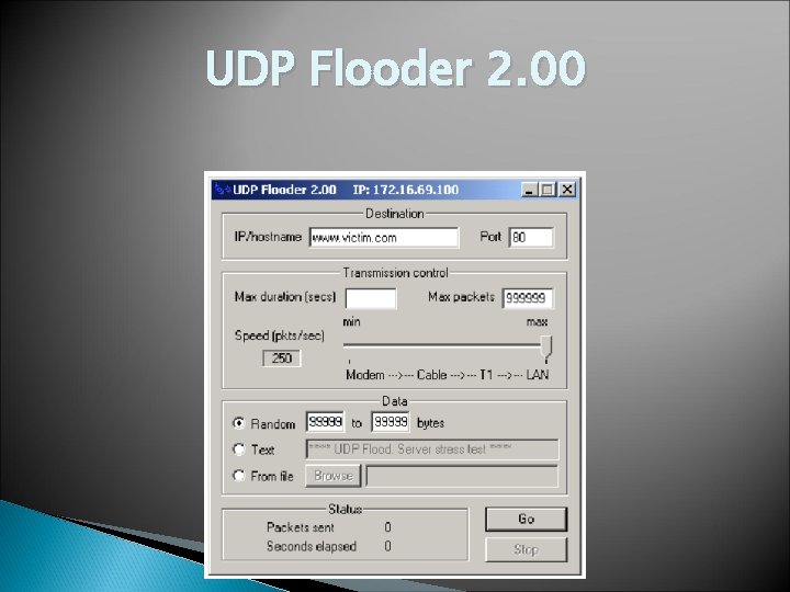 UDP Flooder 2. 00 