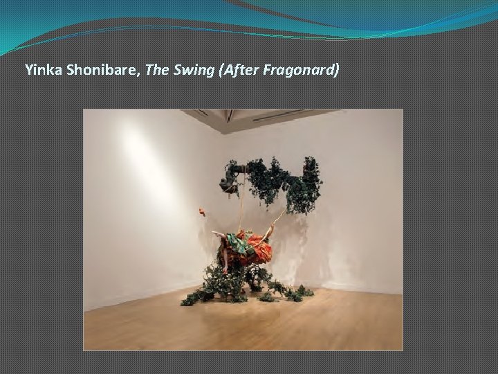 Yinka Shonibare, The Swing (After Fragonard) 