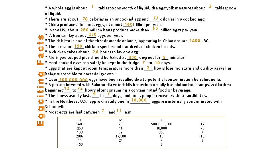 1 tablespoons worth of liquid, the egg yolk measures about____ 3 tablespoon * A