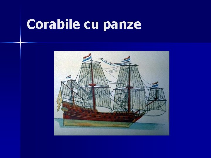 Corabile cu panze 