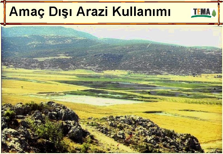 Amaç Dışı Arazi Kullanımı 