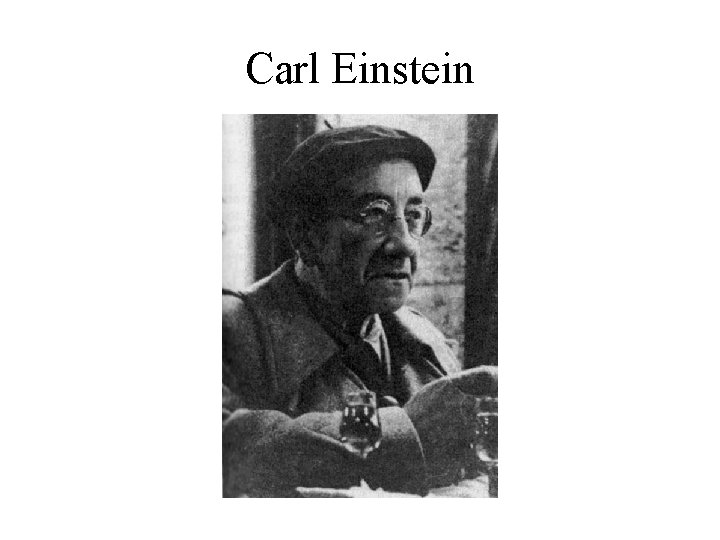 Carl Einstein 