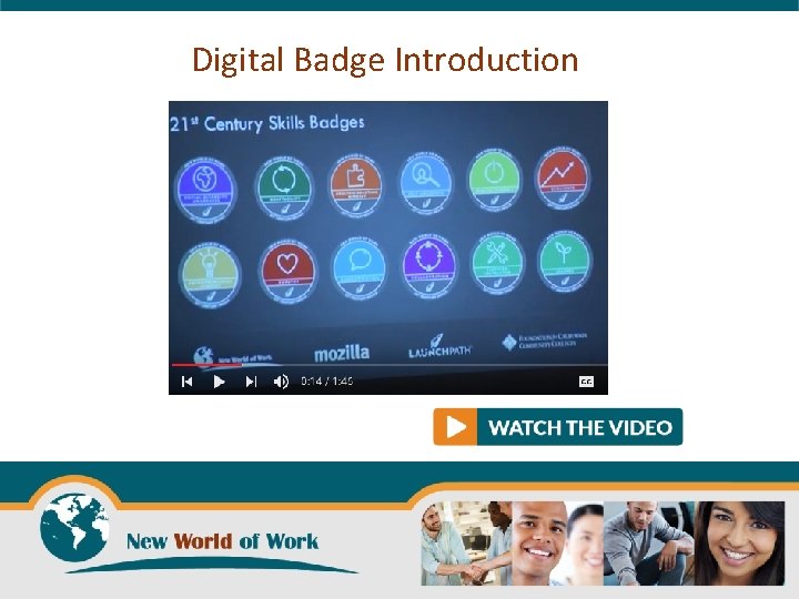 Digital Badge Introduction 15 