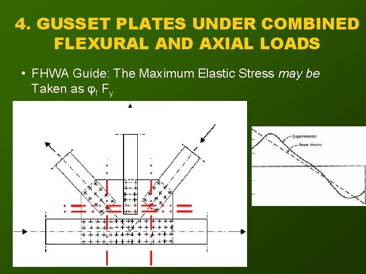 4. GUSSET PLATES UNDER COMBINED FLEXURAL AND AXIAL LOADS • FHWA Guide: The Maximum