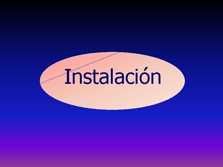 Instalación 