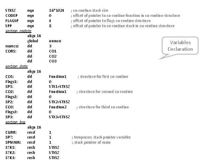 STKSZ equ CODEP equ FLAGSP equ SPP equ section. rodata align 16 global numco: