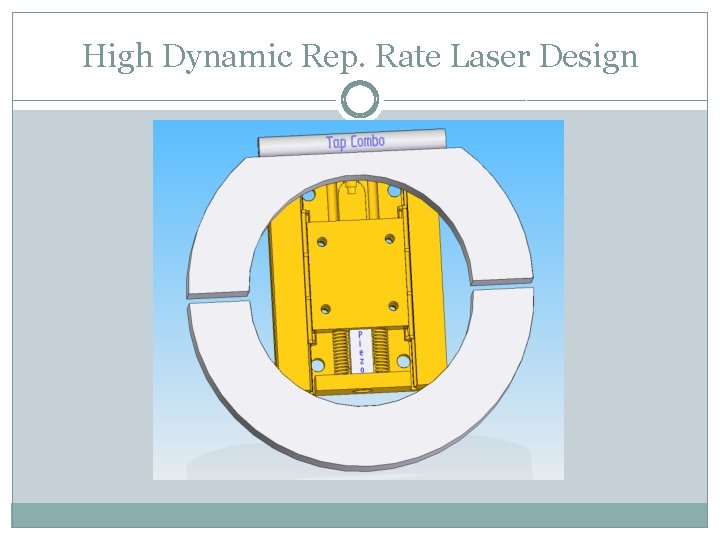 High Dynamic Rep. Rate Laser Design 