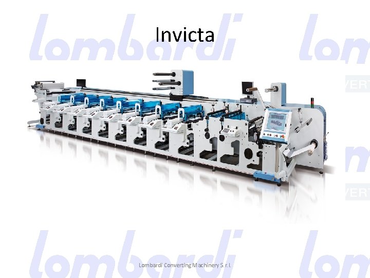 Invicta Lombardi Converting Machinery S. r. l. 