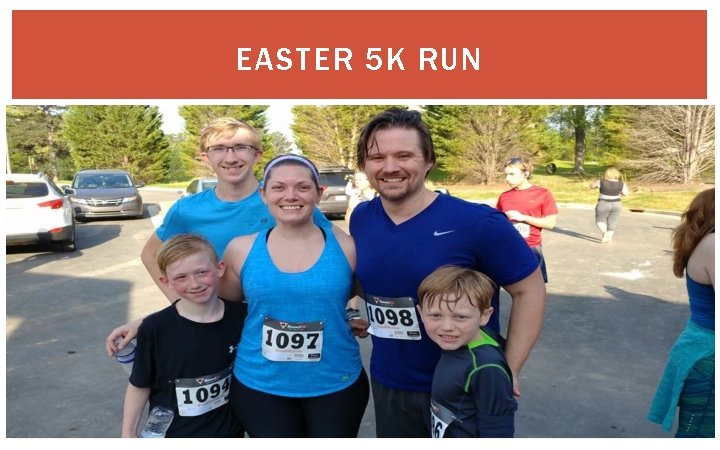 EASTER 5 K RUN 