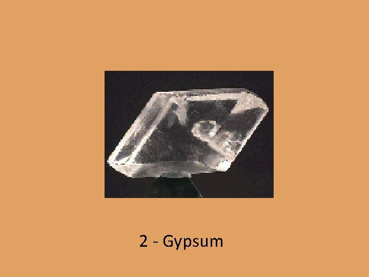 2 - Gypsum 