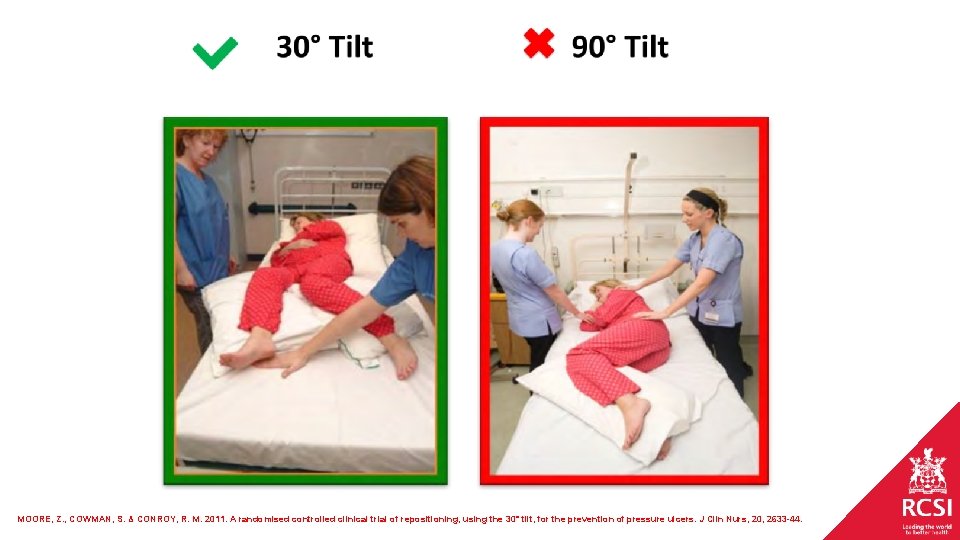 MOORE, Z. , COWMAN, S. & CONROY, R. M. 2011. A randomised controlled clinical MOORE, Z. , COWMAN, S. & CONROY, R. M. 2011. A randomised controlled clinical