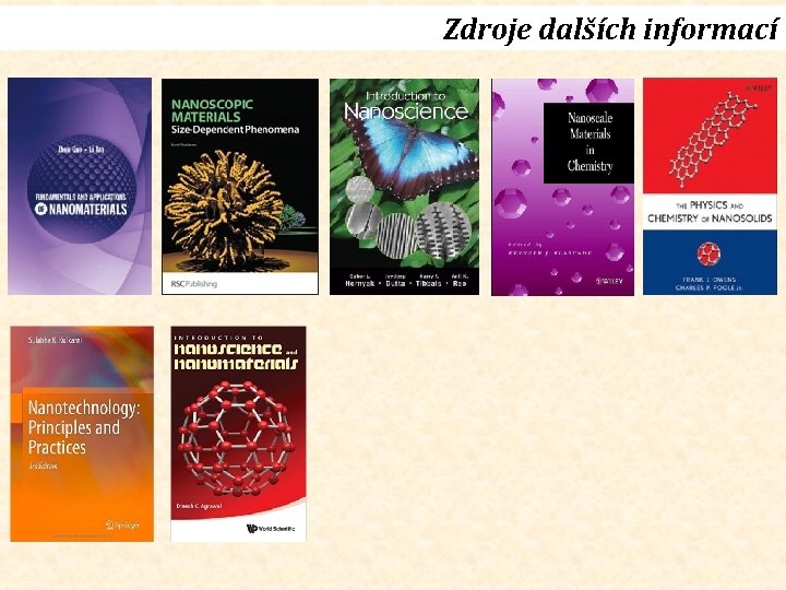 Zdroje dalších informací 