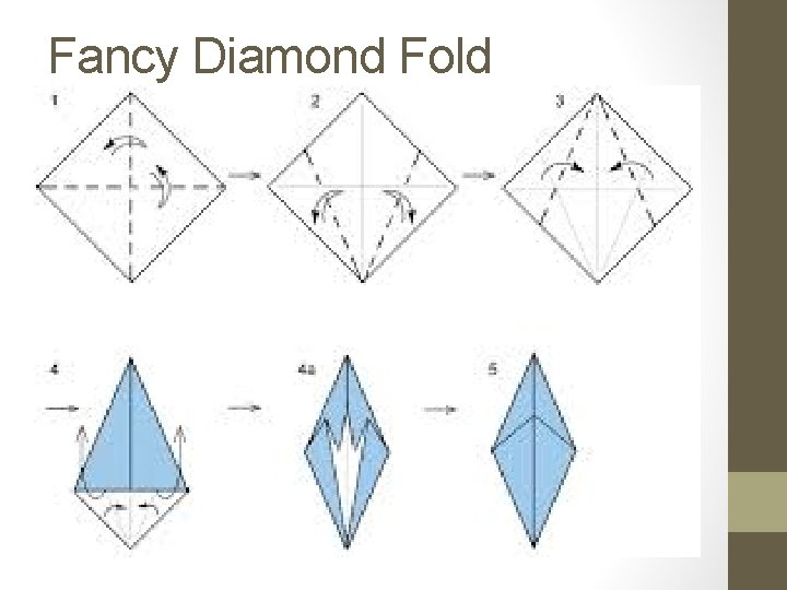 Fancy Diamond Fold 