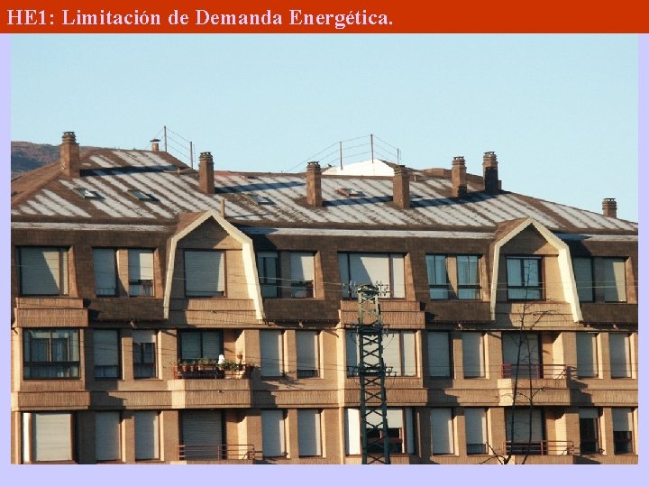 HE 1: Limitación de Demanda Energética. 