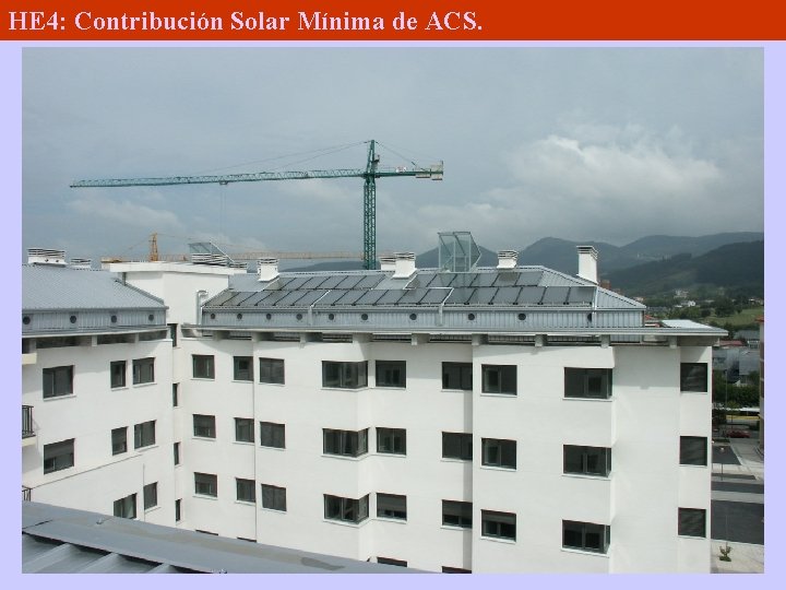 HE 4: Contribución Solar Mínima de ACS. 
