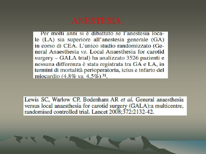 ANESTESIA 