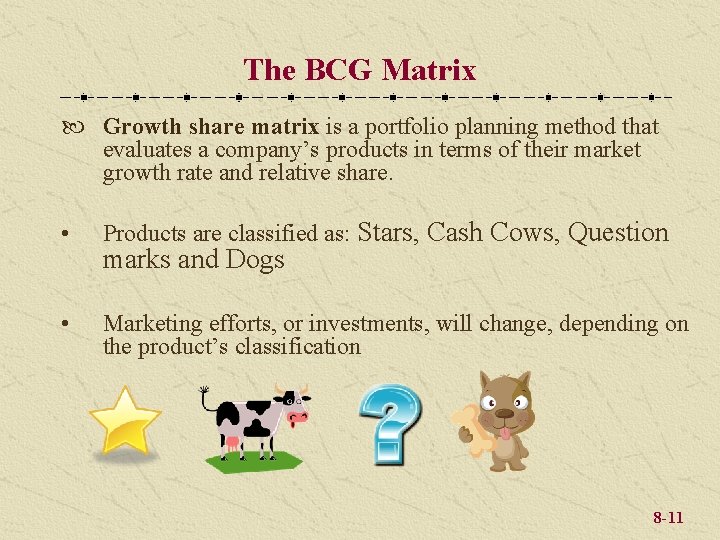 The BCG Matrix Growth share matrix is a portfolio planning method that evaluates a