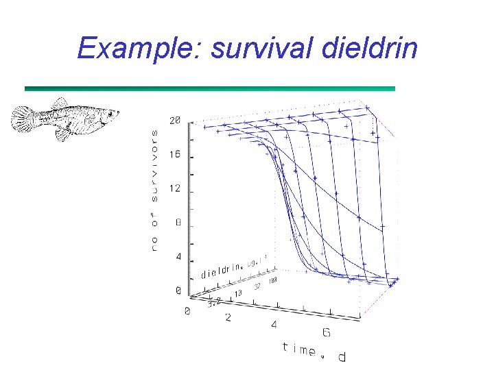 Example: survival dieldrin 