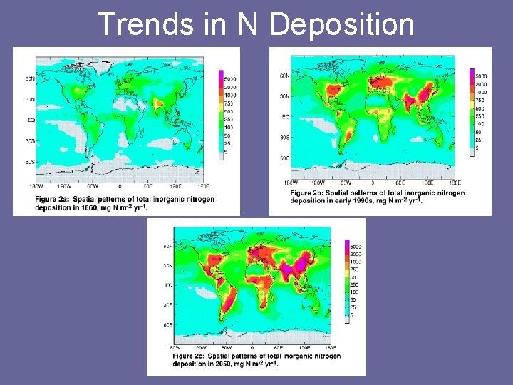 Trends in N Deposition 