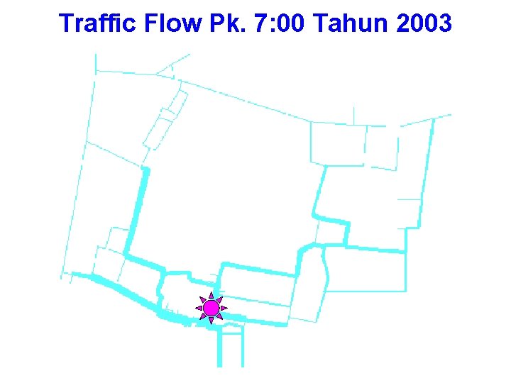Traffic Flow Pk. 7: 00 Tahun 2003 