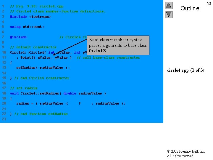 1 2 3 // Fig. 9. 20: circle 4. cpp // Circle 4 class 1 2 3 // Fig. 9. 20: circle 4. cpp // Circle 4 class