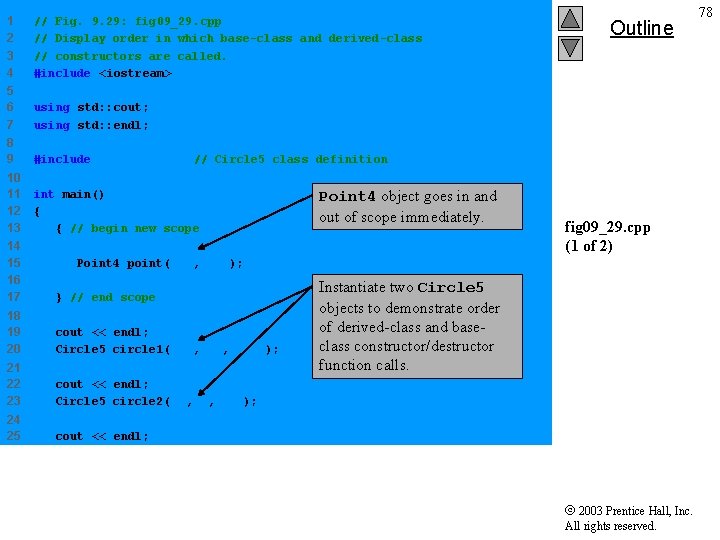 1 2 3 4 // Fig. 9. 29: fig 09_29. cpp // Display order 1 2 3 4 // Fig. 9. 29: fig 09_29. cpp // Display order