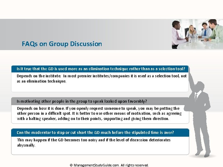 FAQs on Group Discussion Is it true that the GD is used more as