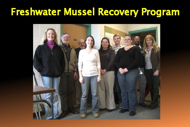 Freshwater Mussel Recovery Program 