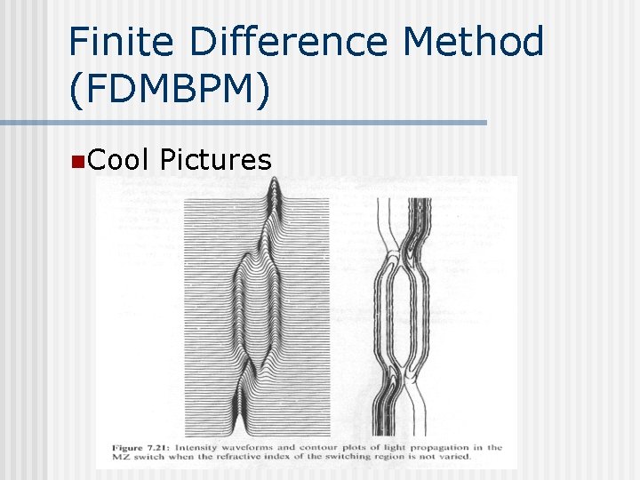 Finite Difference Method (FDMBPM) n. Cool Pictures 