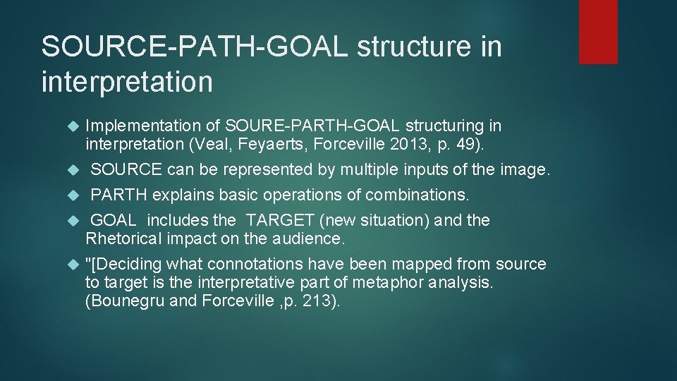 Building blocks for multimodal metaphors Iconic segments and