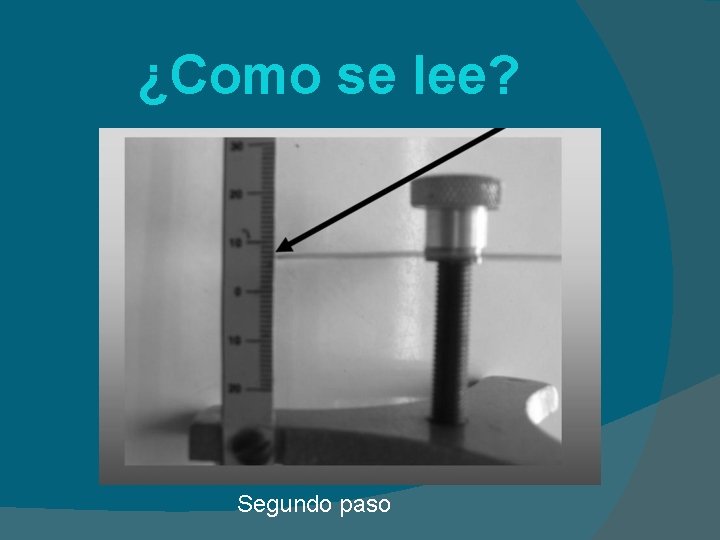 ¿Como se lee? Segundo paso 