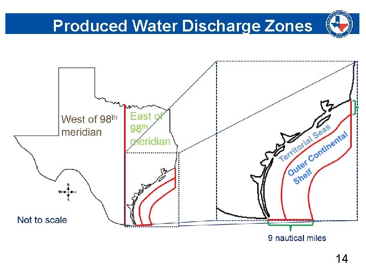 Produced Water Discharge Zones Railroad Commission of Texas | June 27, 2016 (Change Date