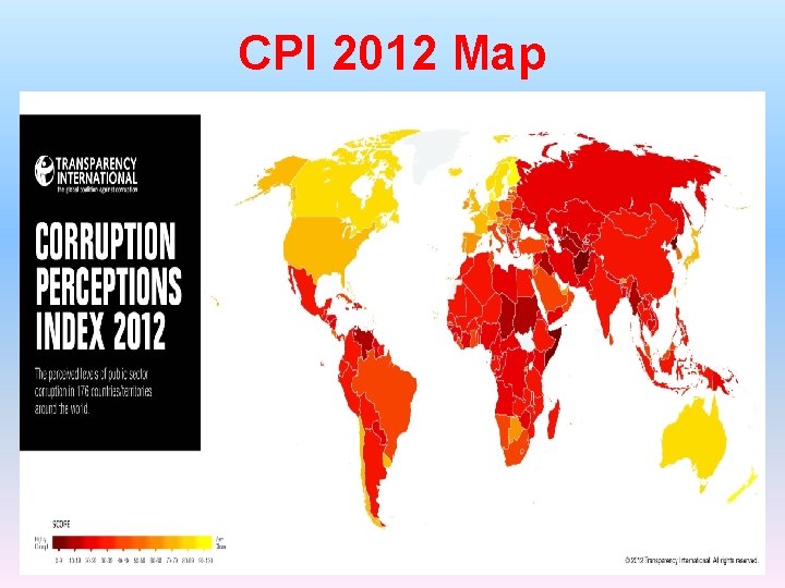 CPI 2012 Map 