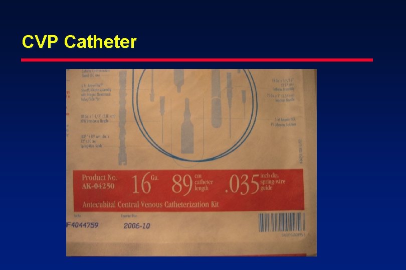 CVP Catheter 