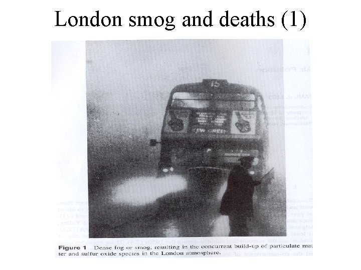 London smog and deaths (1) 