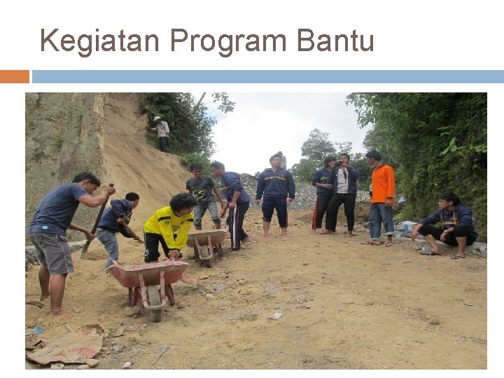 Kegiatan Program Bantu 