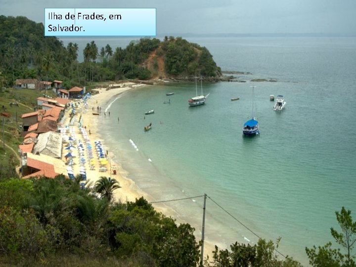 Ilha de Frades, em Salvador. 