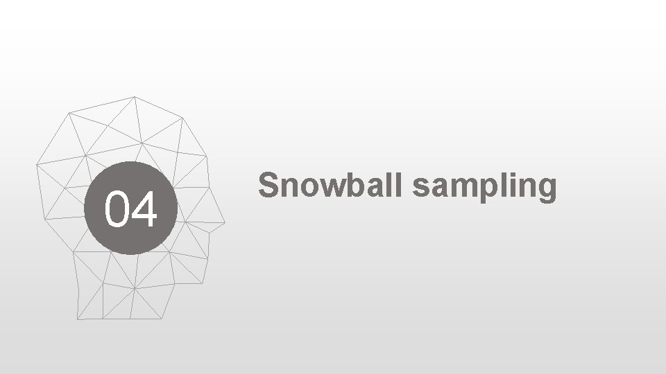 04 Snowball sampling 
