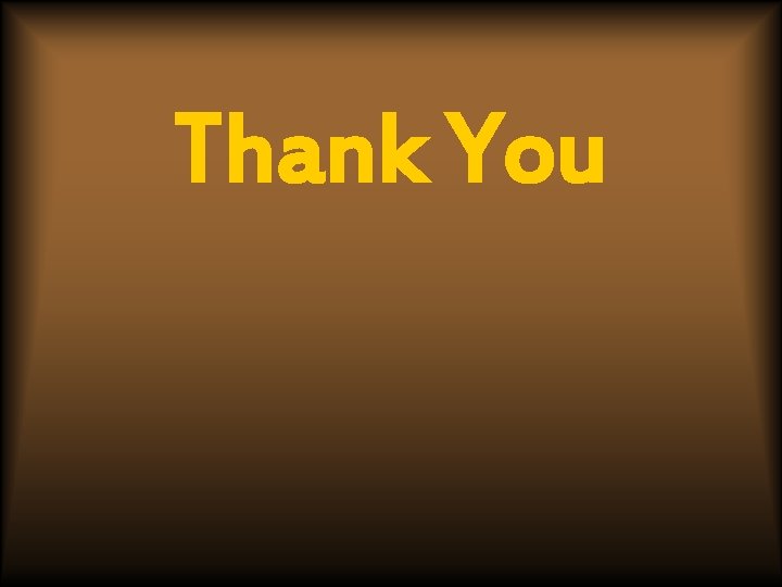 Thank You 