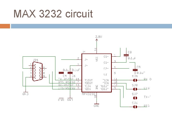 MAX 3232 circuit 