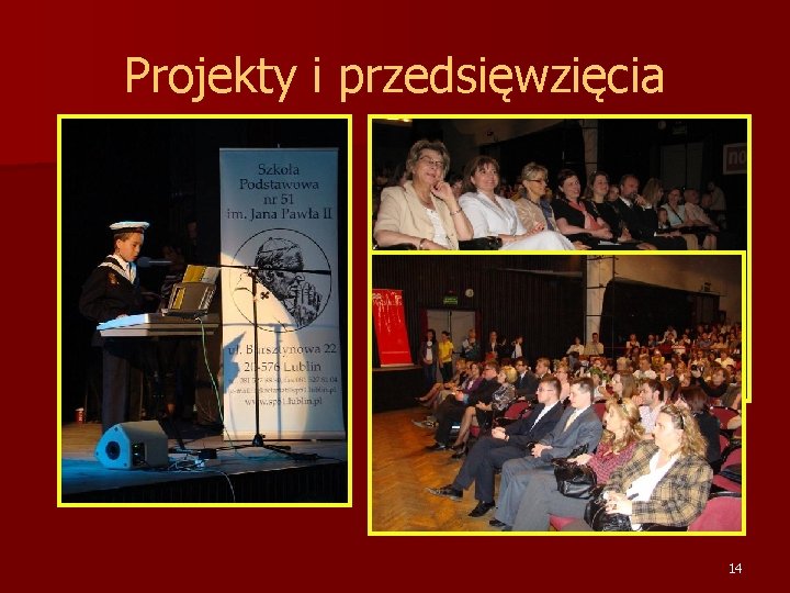 Projekty i przedsięwzięcia 14 