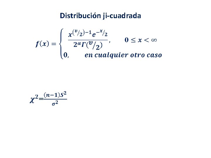 Distribución ji-cuadrada 