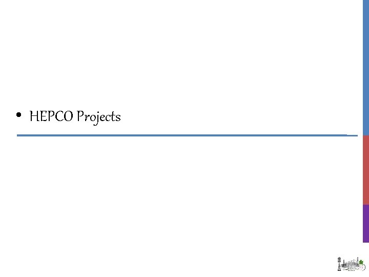  • HEPCO Projects 