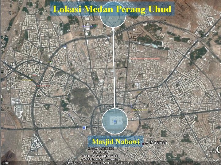 Lokasi Medan Perang Uhud Masjid Nabawi 