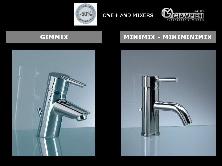 ONE-HAND MIXERS GIMMIX MINIMIX - MINIMIX 