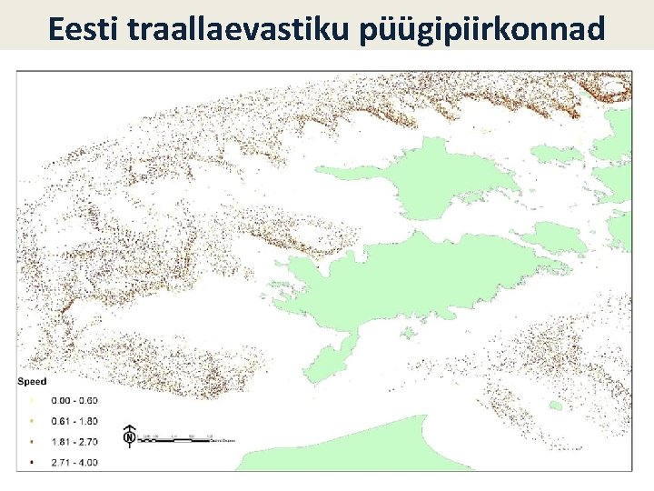 Eesti traallaevastiku püügipiirkonnad 